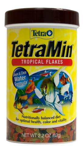 Alimento Peces Tropicales Acuario Pecera Tetra Min 62g