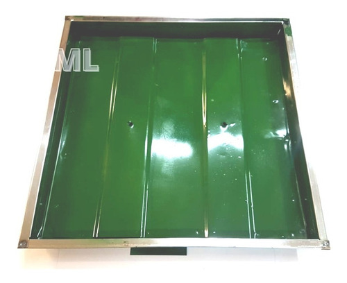 Imagen 2 de 5 de Tapa Camara Septica 60x60 Cm De Chapa Y Acero Inoxidable