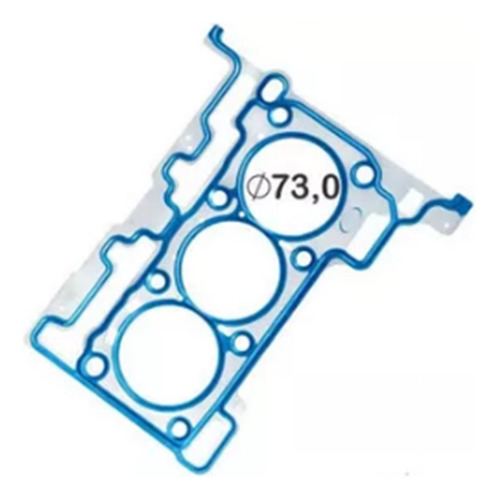 Junta Cabeçote Ford New Fiesta Ka 1.0 12v 3 Cilindros Aço