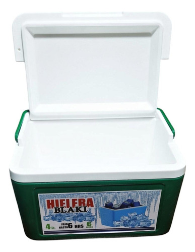 2 Hieleras Blaki 4lt 6 Latas Plástico Resistente 26x19x16cm