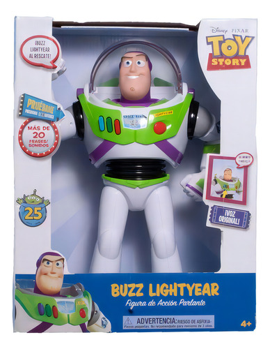 Figura Buzz Light Year Toy Story Brilla En La Obscuridad