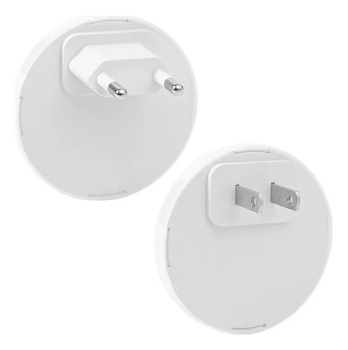 Lâmpada De Parede Led Night Light Plug Com Sensor De Luz Par