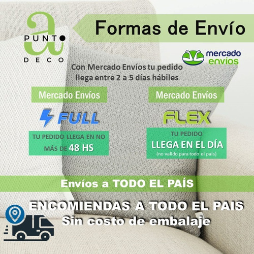 Imagen 8 de 10 de 4 Almohadones 60x60 Ecocuero Para Sillones Cierre Algarrobo