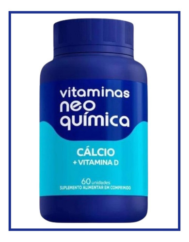 Kit 8x Vitaminas Cálcio Com 60 Cpr - Neo Química