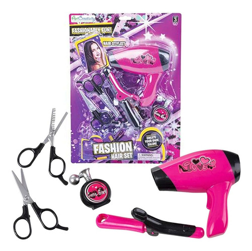 ~? Artcreativity Hair Stylist Set Para Niñas, Beauty Salon P