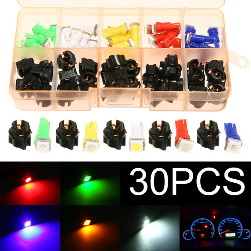 New Bombilla Led De 12 V, Panel De Color Tipo T5 For Tablero
