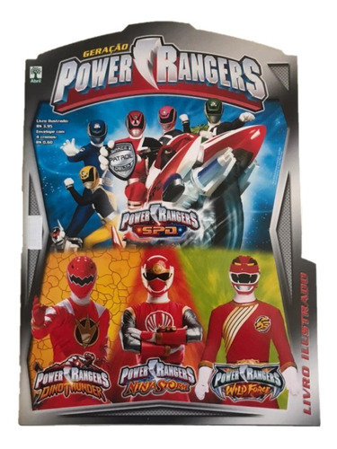 Álbum Power Rangers Geração 2006 Completo Para Colar