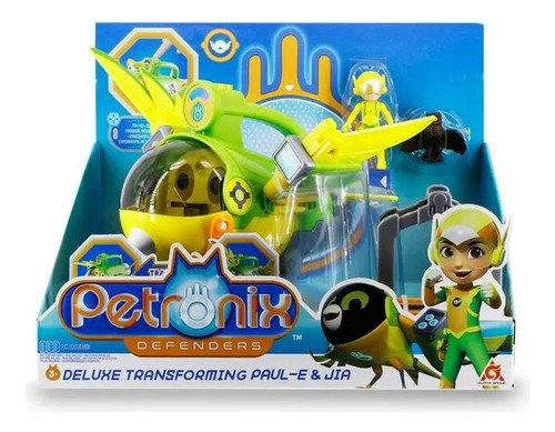Petronix Defender Deluxe Transforming Paul-e & Jia