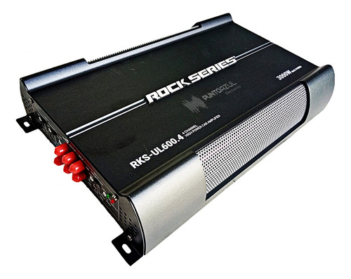 Amplificador 4 Canales Rock Series Rks-ul600.4 3000 Watts Co