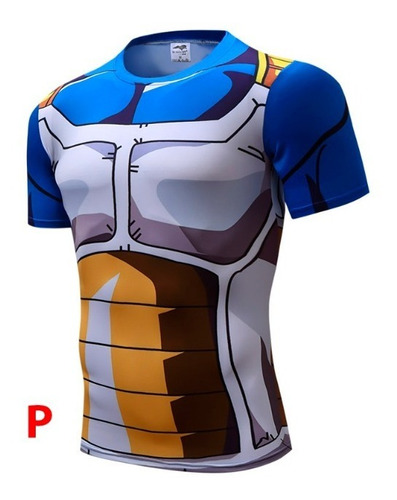 Camiseta Goku Vegeta 3d Dragon Ball Z Super Saiyajin - M