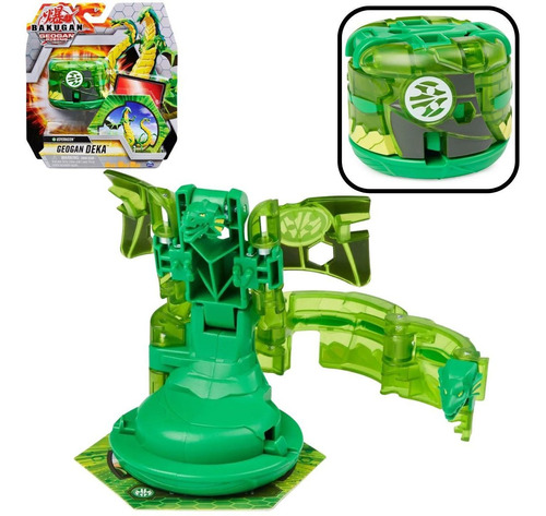 Bakugan Geogan Deka Rising - Boneco Viperagon Pop Open Sunny