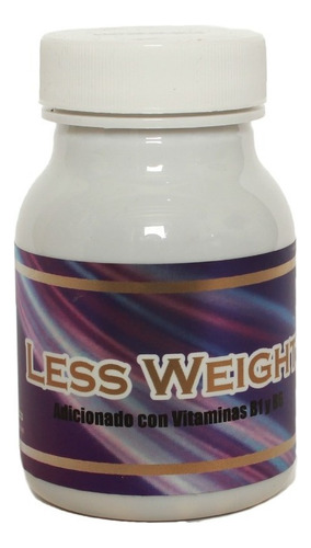 Less Weight Metabolismo Digestión Estreñimiento 30 Caps Sabor Sin Sabor