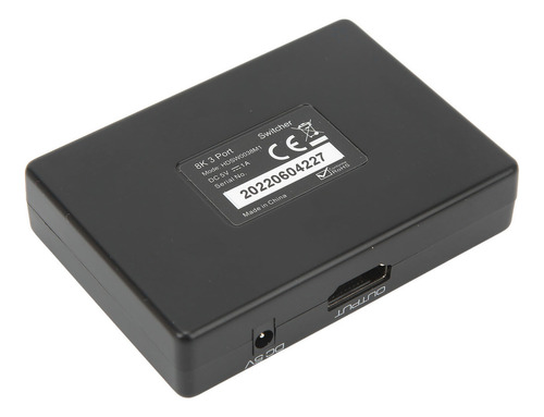 Para Comutador De Sinal 4k 120hz 8k 60hz 3 Entradas 1 Saída