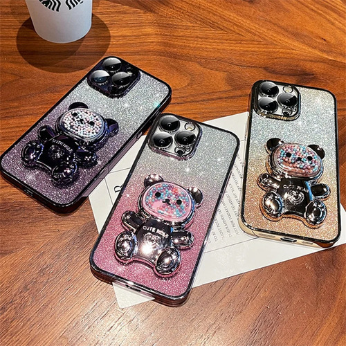 Funda Para Honor Magic 7 Lite 5g Oso Cuentas Polvo Flash