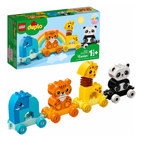 Figuras Para Armar Lego Duplo My First Animal Train 109 Fgr