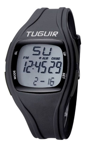 Relógio Esportivo Unissex Tuguir Digital Tg1602 Preto