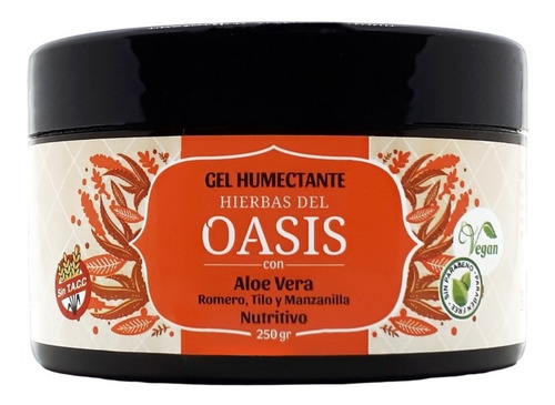 Gel Humectante Con Aloe Vera, Romero - Hierbas Del Oasis