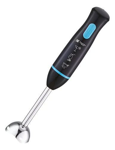 Minipimer Mixer Batidora De Mano Celeste