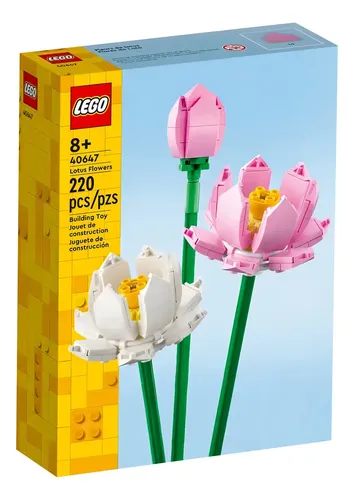 Flores de lótus botânicas Lego - Flores de lótus 40647 - 220
