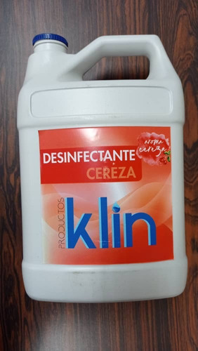 Desinfectante Klim Por Galon  4litros Aroma  Cereza