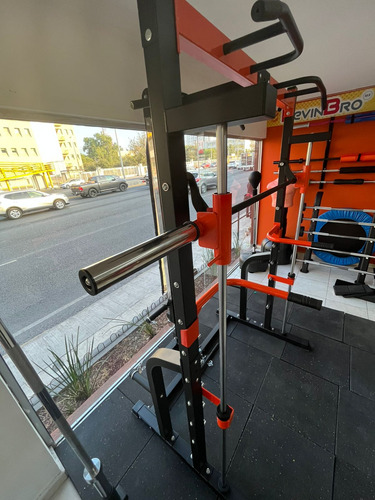 Aparato Smith Con Polea Alta Y Baja Multifuncional Gym