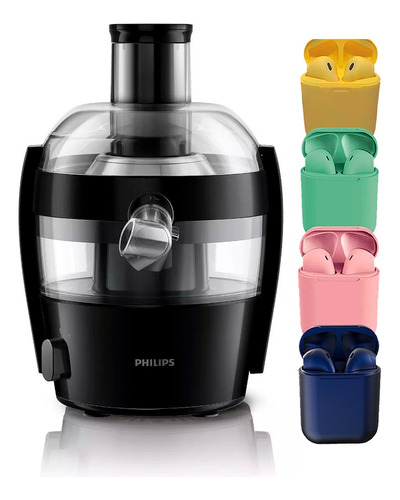 Juguera Eléctrica Philips Hr1832 Viva Collection 110v + Auri