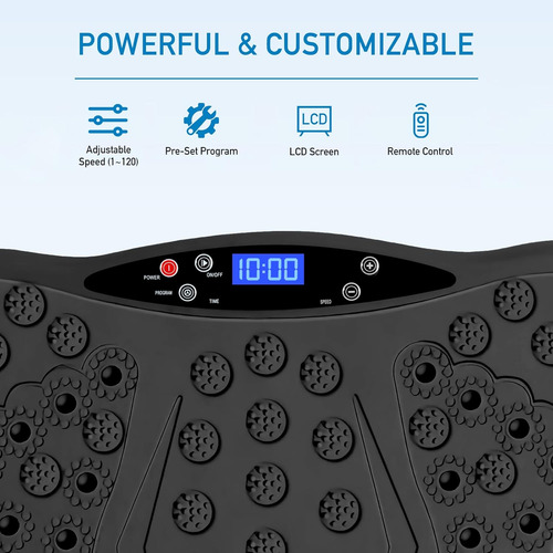 Máquina De Ejercicios Plataforma Vibratoria Control Re...