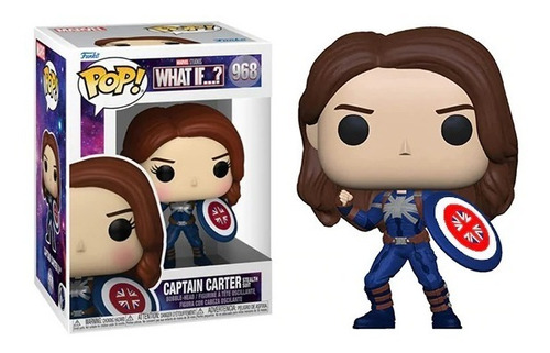 Captain Carter Stealth Suit What If..? Funko Pop # 968