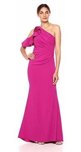 Vestido De Mujer Carmen Marc Valvo Infusion One Shlder