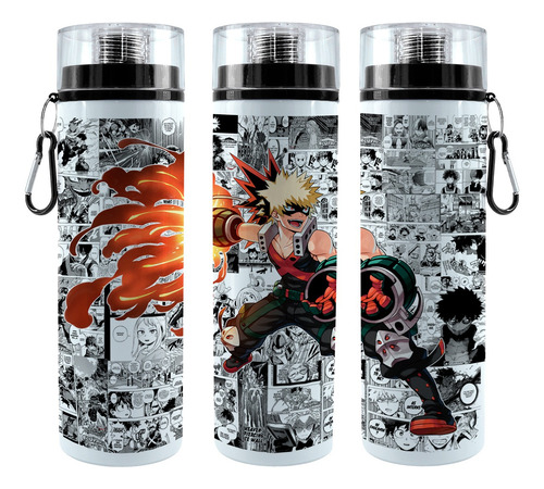 Cilindro Deportivo 750ml Bakugo My Hero Academia Bnh Anime