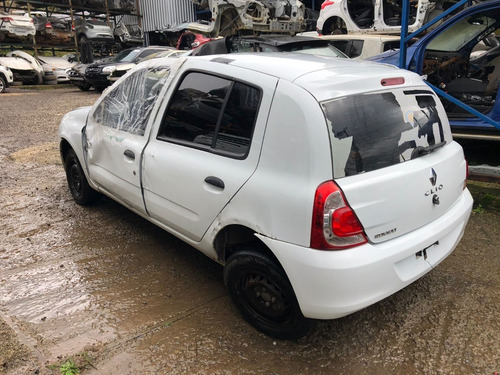 Sucata Clio 1.0 16v Flex 80cvs Com 79.200cvs - Rs Auto Peças