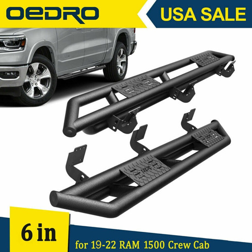 Oedro Running Boards For 2019-2022 Dodge Ram 1500 Nbs Cre S4