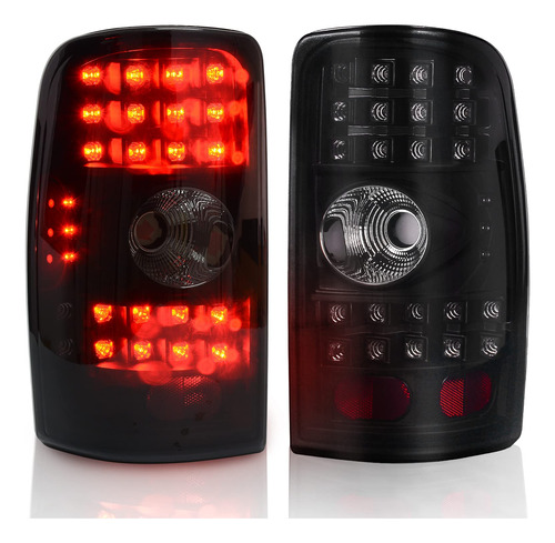 Dwvo Conjunto Luz Trasera Led Para Chevy Suburban Chevrolet