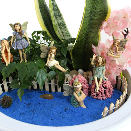 Gh 6pcs Meninas Acessórios De Casa De Bonecas Em Miniatura