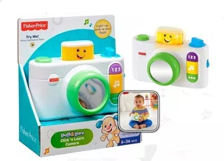 Fisher Price Cámara De Fotos Luz Y Sonido Para Bebe - Lanus