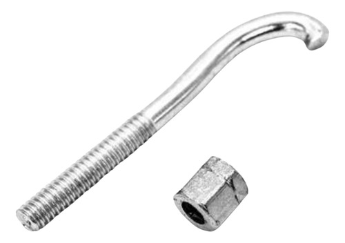 Kit 6 Parafuso Garra Para Pandeiro E Tamborim Com Porca