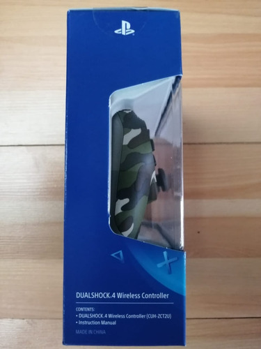 Imagen 6 de 8 de Control joystick inalámbrico Sony PlayStation Dualshock 4 ps4 green camouflage