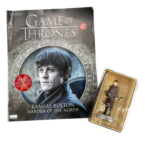 Miniatura Ramsay Bolton Coleção Game Of Thrones Edição 45