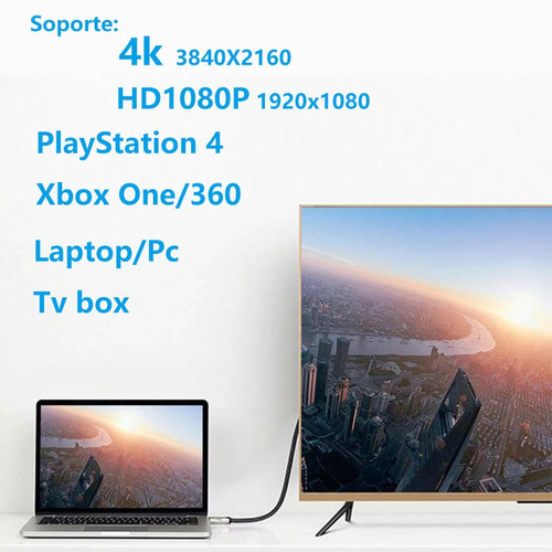 Imagen 5 de 10 de Cable Hdmi 5 Metros Ps3 Ps4 Xbox 360 Laptop Pc Full Hd 1080p
