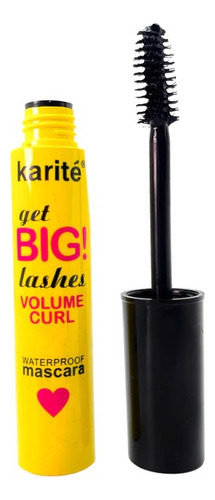 Mascara Pestañas Get Big Lashes Volum Curl Karité Waterproof