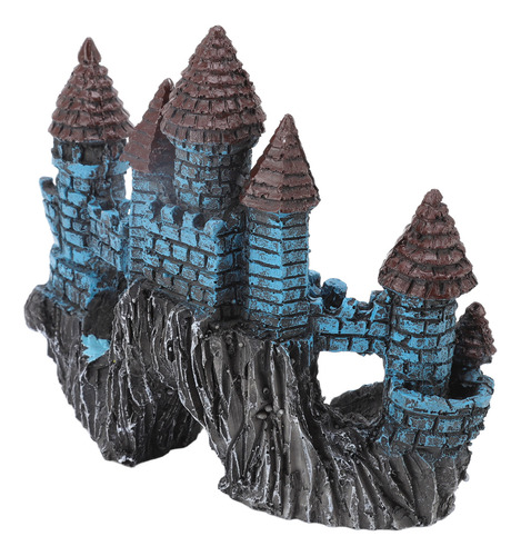 Decoración De Acuario, Simulación De Castillo, Escondite Eco