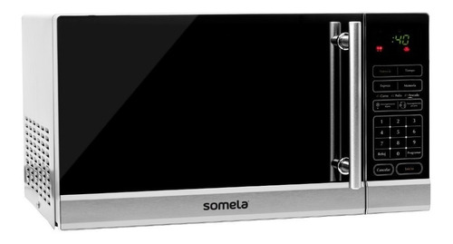 Imagen 2 de 5 de Microondas Somela Mirage 2600DM gris 26L 230V