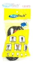 Comprar Cable Rca A Rca 3 X 3 Amarillo Audio Video Trautech 1.80 Mts