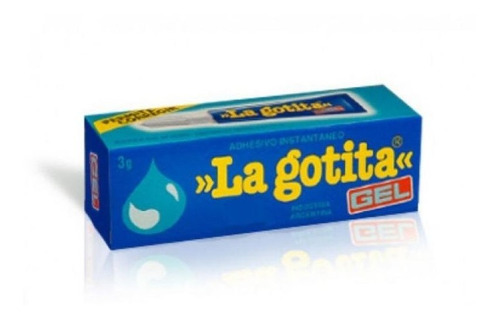 La Gotita Gel 3 Ml. Adhesivo Pegamento Universal