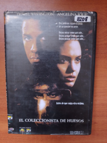 Bone Collector Denzel Washington Angelina Jolie Dvd Laplata