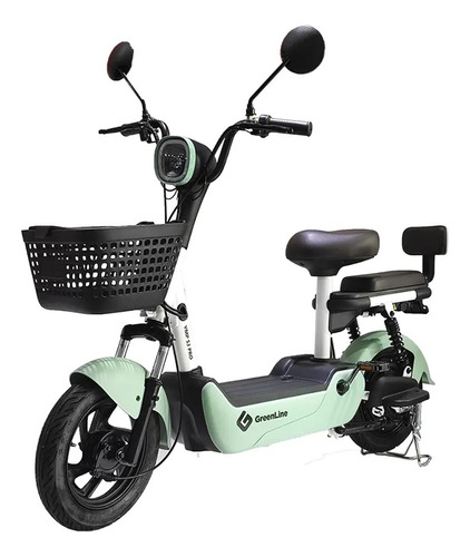 Bicimoto Eléctrica Plomo Extraíble Aro 10 Vmp S3 Pro Verde