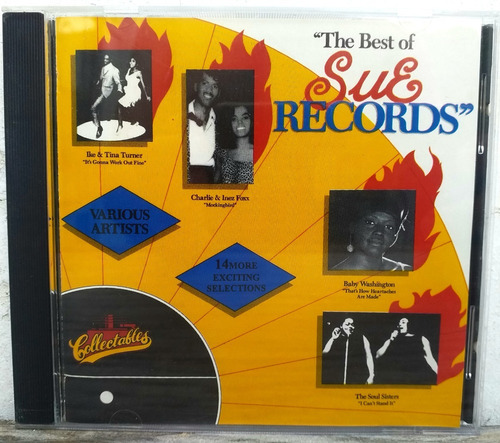 Varios- The Best Of Sue Records Cd Usa 1994 Funk Soul Blues