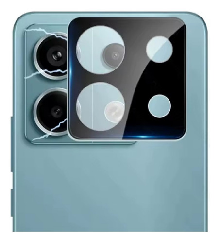 Protector Templado Camara Para Xiaomi Redmi Note 14s Negro