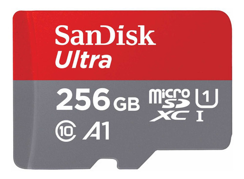 Tarjeta Memoria Micro Sd Sandisk Ultra 256gb 100mb/s Factbol