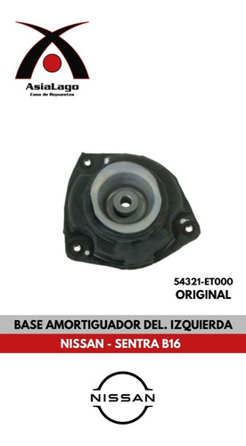 Base Amortiguador Del. Izquierda Nissan Sentra B16 Original